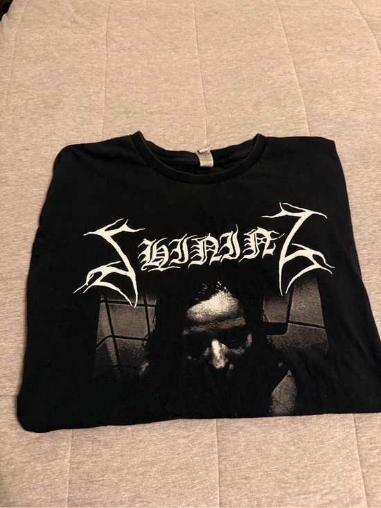 Shining Other - Black Graphic Long Sleeve Shirt - Shining DSBM